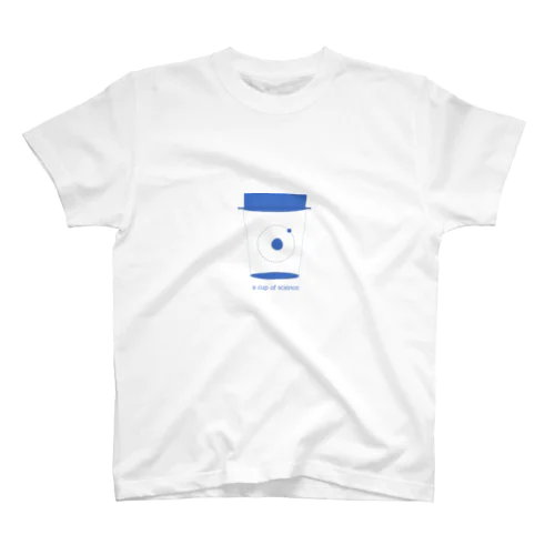 a cup of science ロゴ Regular Fit T-Shirt