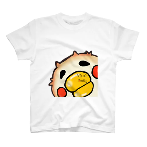 なまらたべらさるちくわぴよ:ひょっこりシリーズ Regular Fit T-Shirt