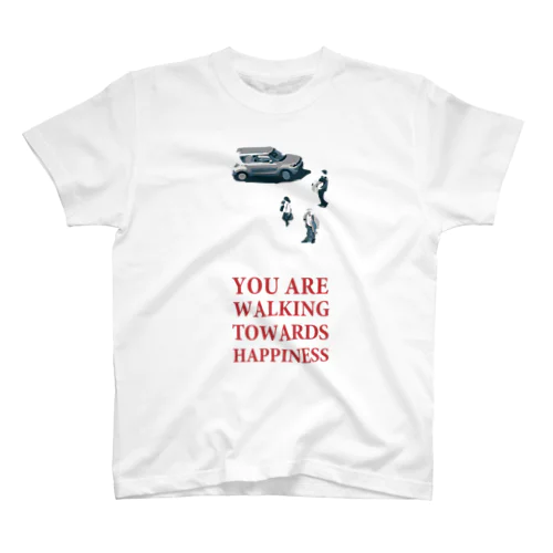 Percy -YOU ARE WALKING TOWARDS HAPPINESS- スタンダードTシャツ