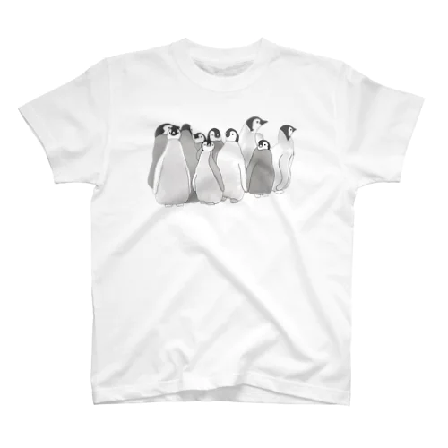 寄り添うペンギン　 スタンダードTシャツ
