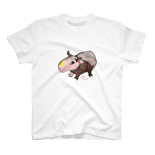 スキニーギニアピッグ（毛のないモルモット）Tシャツ Regular Fit T-Shirt