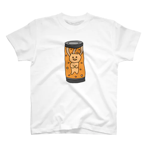 猫のホルマリンステッカー Regular Fit T-Shirt