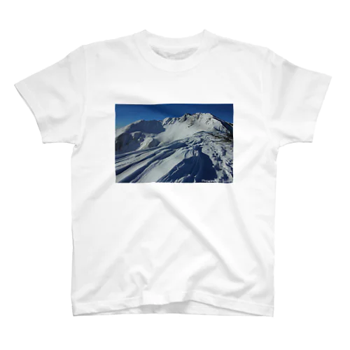 厳冬期仙丈ヶ岳 Regular Fit T-Shirt