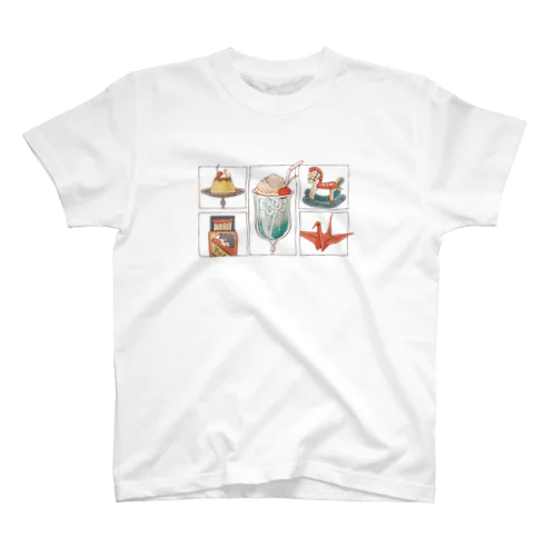 クリームソーダと愉快な仲間たち Regular Fit T-Shirt