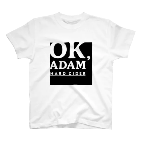 OK,ADAM logo wear Regular Fit T-Shirt