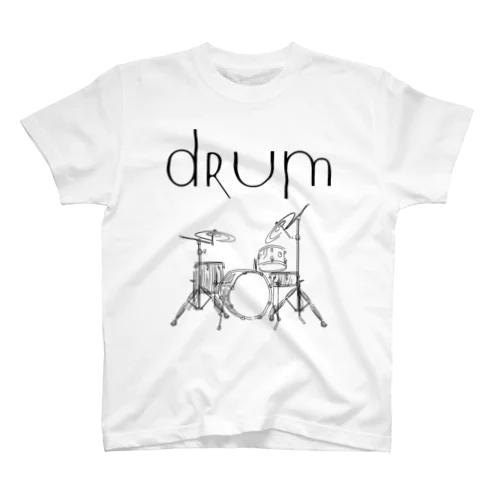 drum Regular Fit T-Shirt