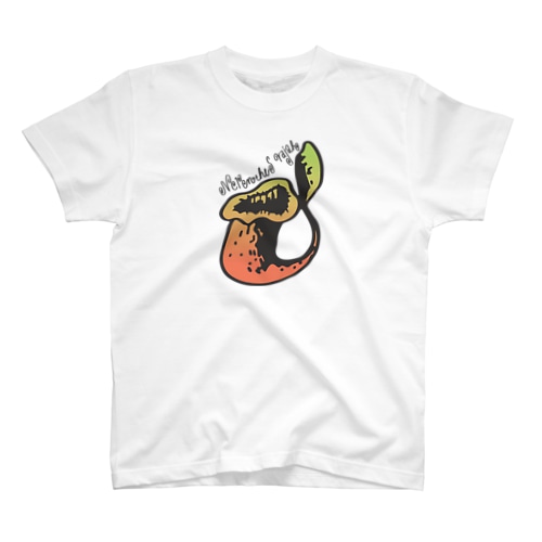 キナバル_オオウツボカズラ No.5 Regular Fit T-Shirt