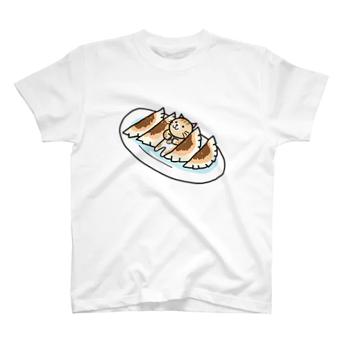 餃子になった猫 スタンダードTシャツ