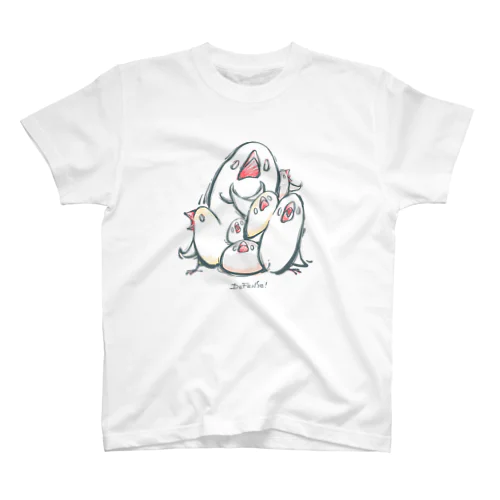 でぃふぇんす！－ブンのまもりー（文鳥） Regular Fit T-Shirt