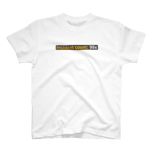 Incident count: 99x Regular Fit T-Shirt