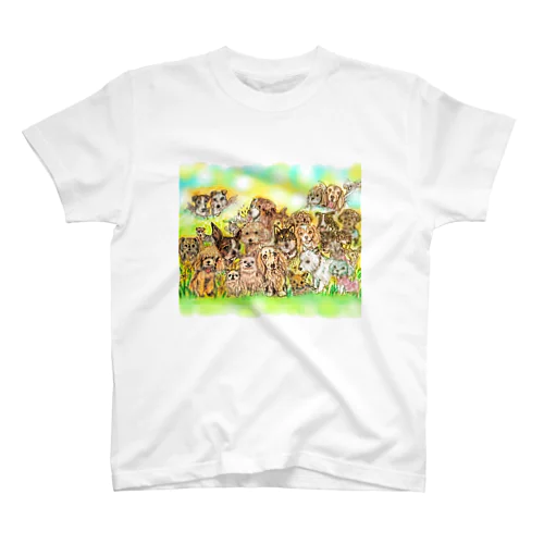 DOG LEAF 2017 Regular Fit T-Shirt