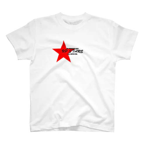 UP STARS ロゴ Regular Fit T-Shirt