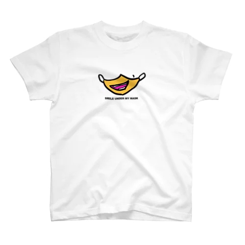 Smile Under My Mask Regular Fit T-Shirt