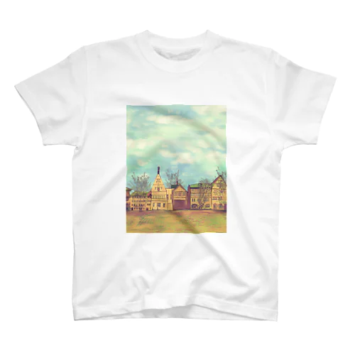 絵画のような街（冬色） スタンダードTシャツ