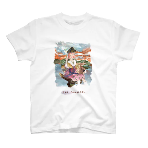 【タロットカード×埴輪】THE EMPRESS/女帝 スタンダードTシャツ