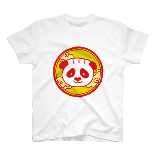 餃子熊猫　円 スタンダードTシャツ