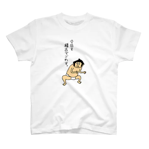 大相撲　今日も稽古 スタンダードTシャツ