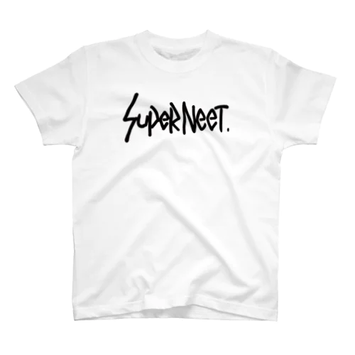 SUPER NEET BLACK スタンダードTシャツ