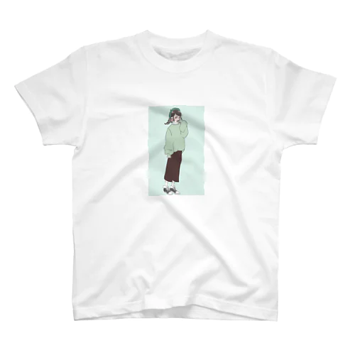 秋服すきすきちゃん Regular Fit T-Shirt