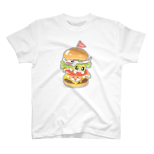 レオパニシアフハンバーガー スタンダードTシャツ