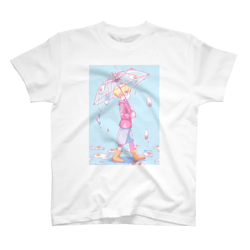 雨のちたまご Regular Fit T-Shirt