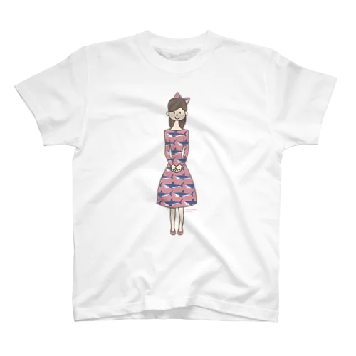 〈 naminada 005/365 〉SAMEのお嬢さん スタンダードTシャツ