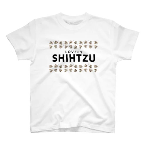 おすわりシーズー LOVELY SHIHTZU Regular Fit T-Shirt