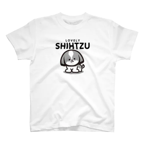 キュートなグレーシーズーTシャツ スタンダードTシャツ