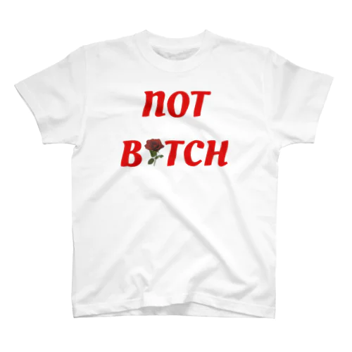 NOTBITCH logo スタンダードTシャツ