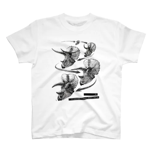 Triceratops prorsus growth series Regular Fit T-Shirt
