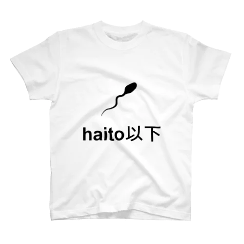 haito以下 Regular Fit T-Shirt