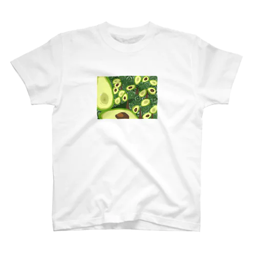 アボカドの森 スタンダードTシャツ