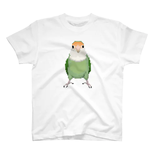 こっちをみるコザクラインコ　シーグリーン Regular Fit T-Shirt