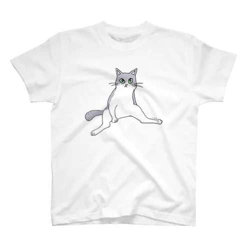 100nyan001.musashinocats(しーちゃん） スタンダードTシャツ