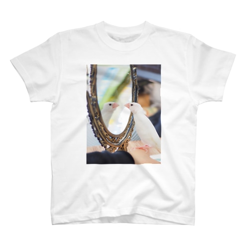 てのひら文鳥のもんちゃん Regular Fit T-Shirt