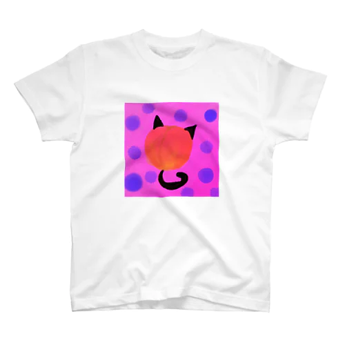 フルーティネコちゃん(桃) スタンダードTシャツ