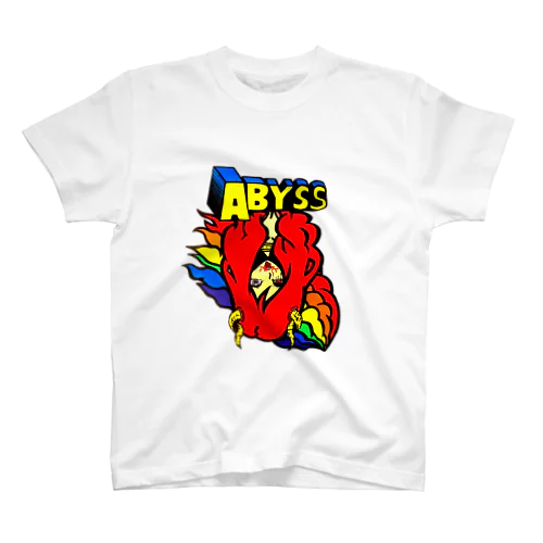 ABYSS「rainbow」 Regular Fit T-Shirt