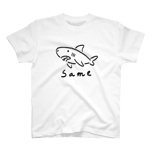 シンプルなSame スタンダードTシャツ