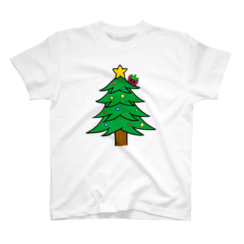 いちごのチーゴくん　クリスマスツリー スタンダードTシャツ