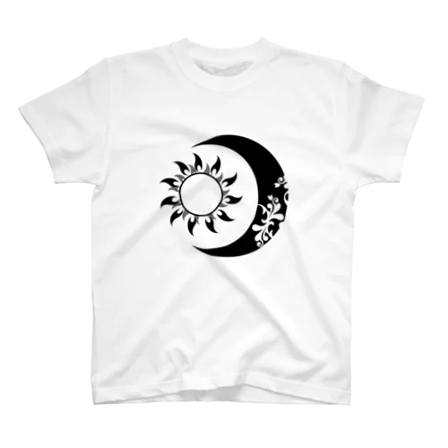 太陽と月 スタンダードTシャツ