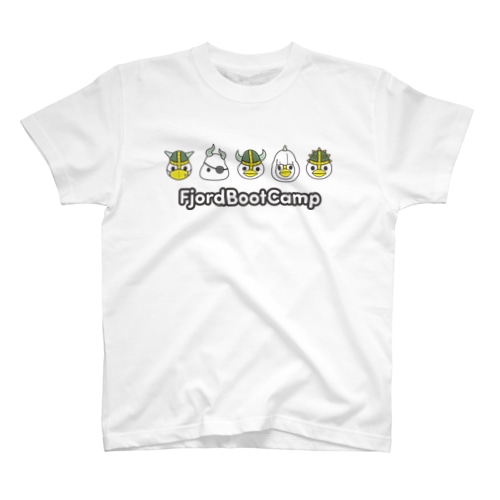 ５戦士face Regular Fit T-Shirt