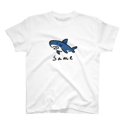 シンプルなSame　色付き 티셔츠