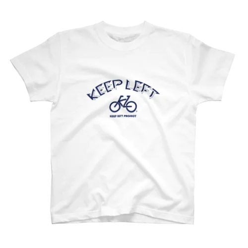 KEEP LEFT BW スタンダードTシャツ