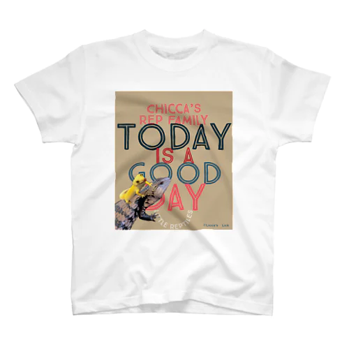 Today is a good day カカオ&シトラス Regular Fit T-Shirt