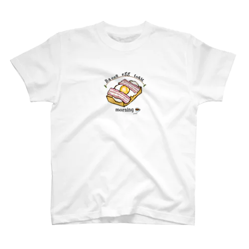 ベーコンエッグ　トースト Regular Fit T-Shirt