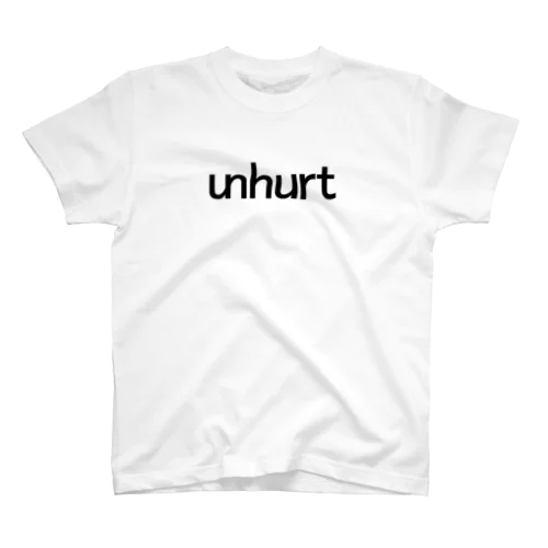 unhurt black Regular Fit T-Shirt