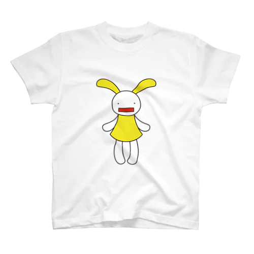 黄色 Regular Fit T-Shirt