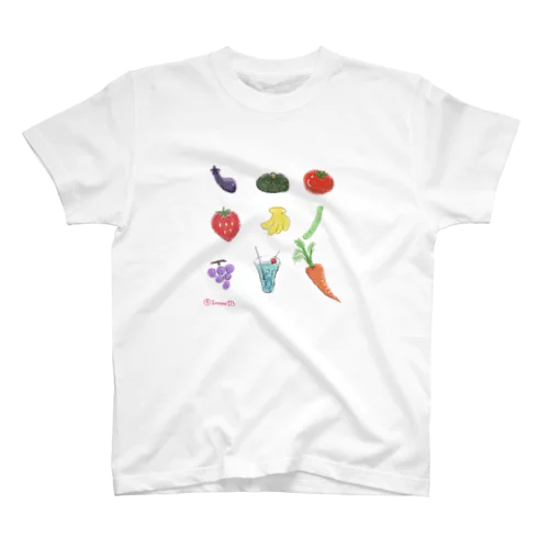 食べ物シリーズ Regular Fit T-Shirt