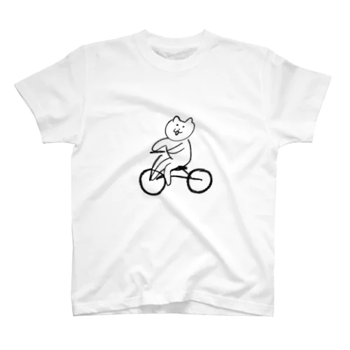 サイクリングねこ Regular Fit T-Shirt