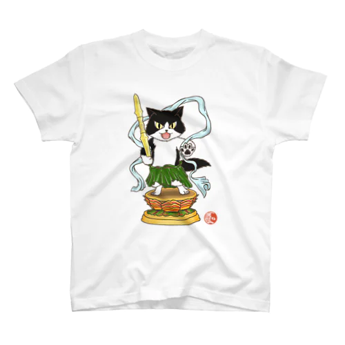 金剛猫士像 スタンダードTシャツ